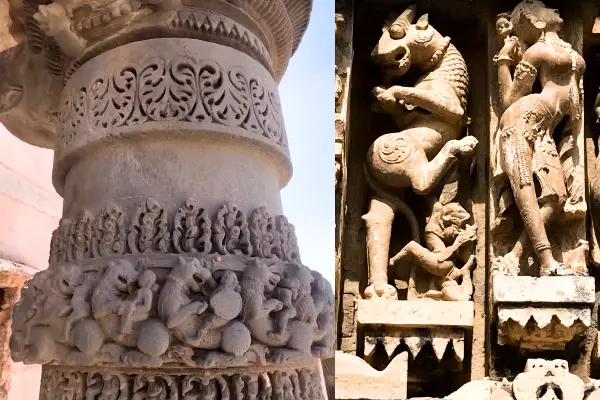 Neelkanth Mahadev Temple Alwar Architecture
