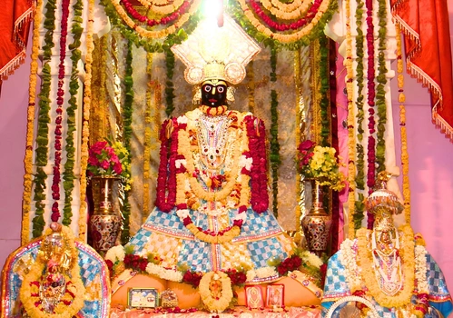 Bhagwan Jagannath idol at Jagannath Temple Alwar