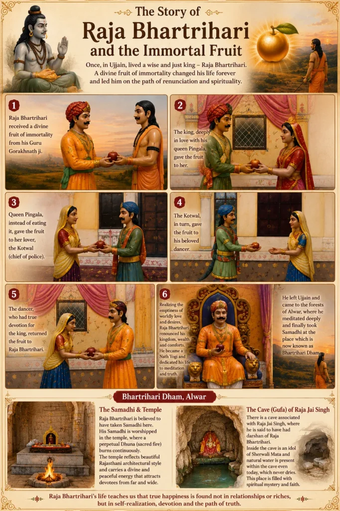 Story of Raja Bhartrihari Bharthari Maharaj